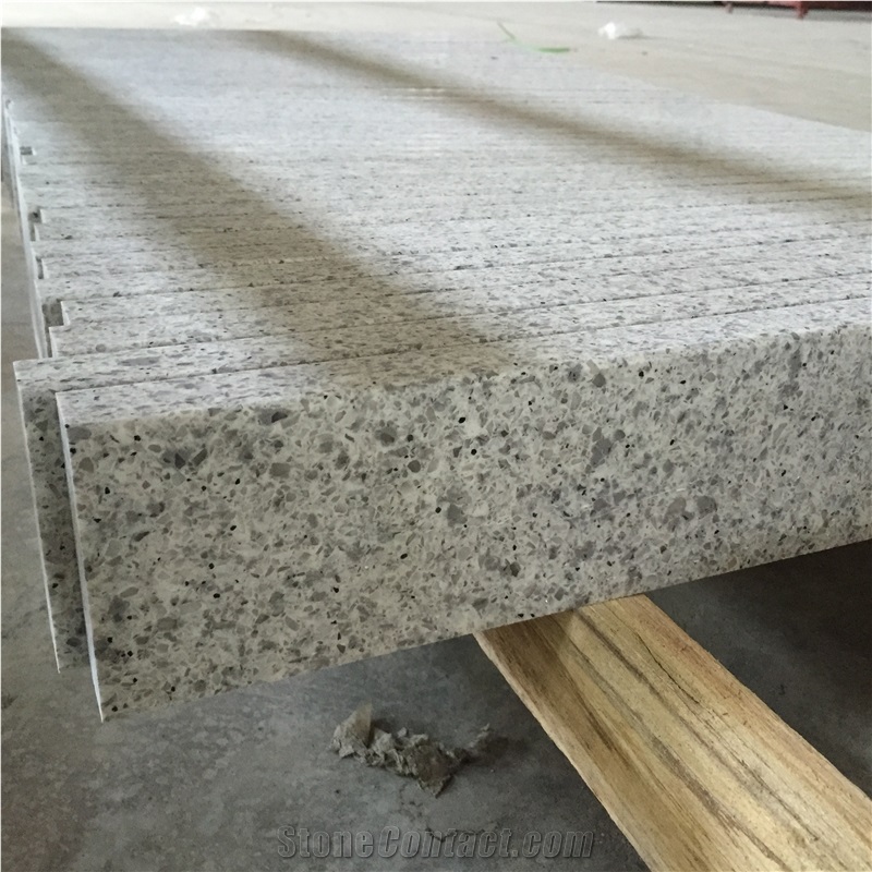 Multiple Color Bst Quartz Surfaces Customized Kitchen Countertop