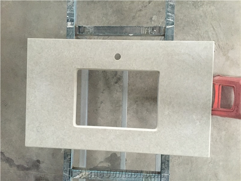 Oem Service Quartz Stone D6131 Polished Surfaces for Custom Countertops 3cm Thick Available with Scratch Resistant and Stain Resistant