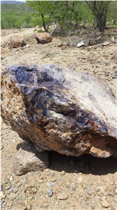 Large Blue Sapphire Rough Stone with Competitive Price,Jade Rough Blue Semiprecious Stone