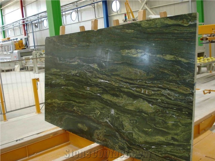 Verde Tropical Marble Slabs