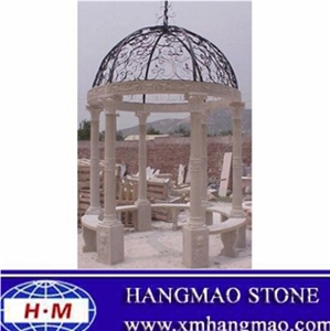 Cheap Garden Beige Marble Gazebo Cheap Garden Beige Marble Gazebo
