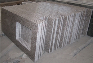 China Cheap Popular G664 Bainbrook Brown Granite Kithen Countertops