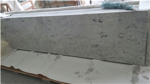 Custom Laminated Bullnose New Indian White Granite Kitchen Countertops Custom Laminated Bullnose New Indian White Granite Kitchen Countertops