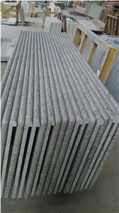 Custom Laminated Bullnose New Indian White Granite Kitchen Countertops