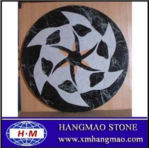 Marble Waterjet Medallion with Own Factory