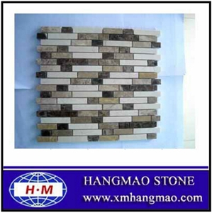 Mix Colour Travertine Mosaic Tile Mix Colour Travertine Mosaic Tile