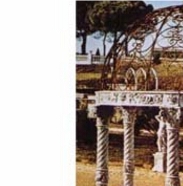Stone Column Outdoor Gazebo, Beige Marble Gazebo Stone Column Outdoor Gazebo, Beige Marble Gazebo