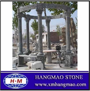 Stone Outdoor Garden Pavilion Gazebo Stone Outdoor Garden Pavilion Gazebo