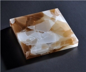 Yellow Nano Glass Panel, Crystallized Stone Slabs Yellow Nano Glass Panel, Crystallized Stone Slabs