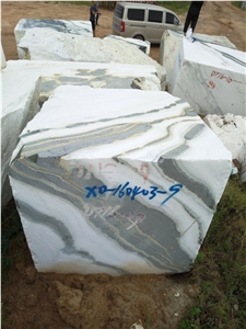 China Panda White Marble Blocks