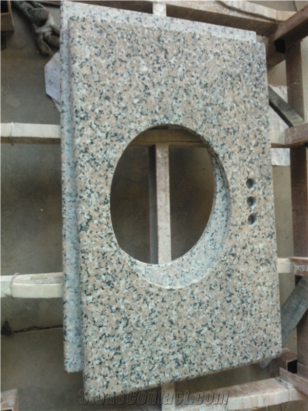 G4563,G147,G563 Granite,G561 Granite,Red Of Sanbao,Red Sanbao,San Bao Red,San Bo Red,Sanbao Hong,Sanbao Pink,Sanbao Red,Haitang Red Granite,Guangxi Shanbao Red Granite Kitchen Tops, Bar Tops, Island