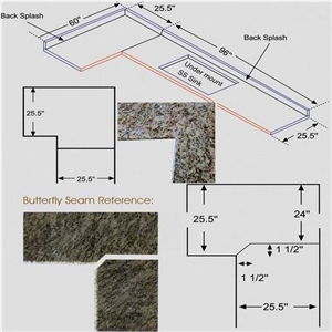 Granite Island, Bar Top, Kitchen Countertops, Engineered Stone Kitchen Worktops, Hotel & Restaurant Desk Tops, Solid Surface Kitchen Tops, Polished Custom Countertops with Wooden Cabinet