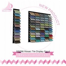 Mosaic Tile And Mable Stone Exhibition Rack For Bathroom