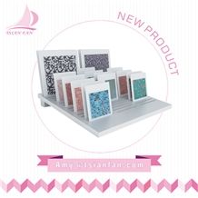 Mosaic Tile And Mable Stone Iron Display Rack