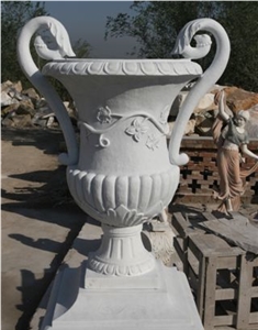 Limestone Flowerpots, Yellow Limestone Pots