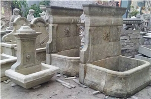 Old Classical Garden Fountain Water Fountain Granite Fountain Sculpture Fountain
