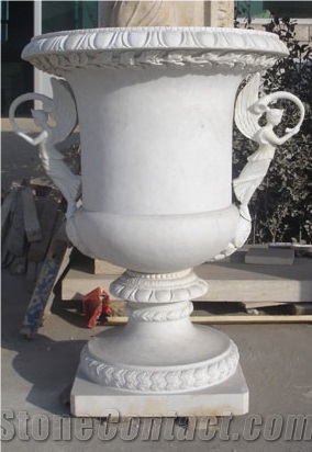 Planter Pots Marble Flower Pots/ Planter Pots