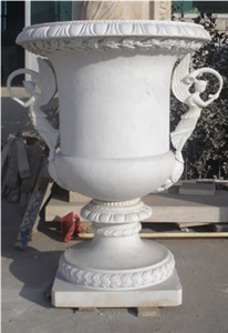Planter Pots Marble Flower Pots/ Planter Pots