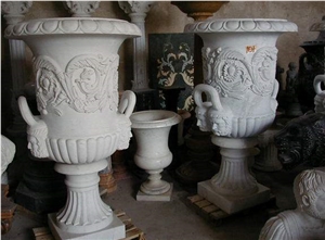 Planter Pots Marble Flower Pots/ Planter Pots