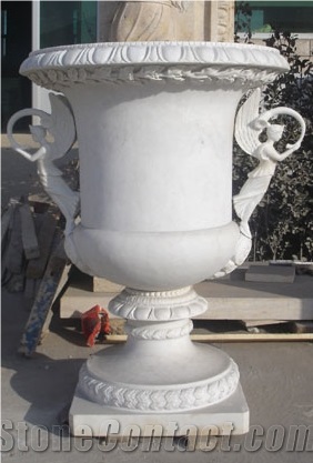 Planter Pots Marble Flower Pots/ Planter Pots