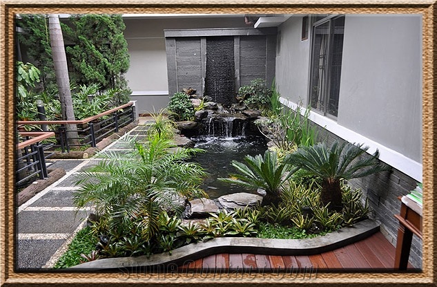 Mini Garden Multicolor Artificial Stone