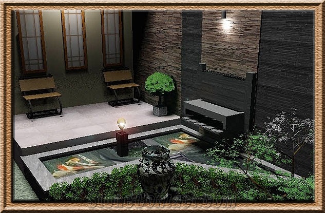 Mini Garden Multicolor Artificial Stone