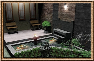 Mini Garden Multicolor Artificial Stone