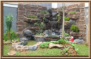 Mini Garden Multicolor Artificial Stone