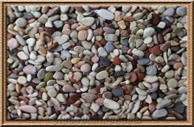 River Stone Pebble Mixed Pancawarna / Pancawarna