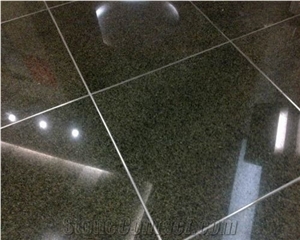 Chengde Green Polished Granite Floor Slabs & Tile