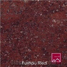 Fushou Red Granite Slabs & Tiles, China Red Granite
