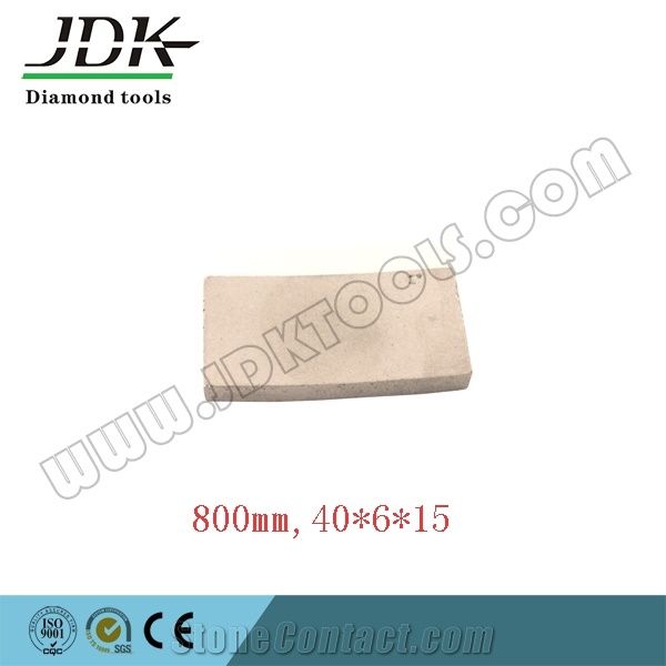 800mm JDK Diamond Segment And Blade For Indonesia Lava And Sandstone Cutting