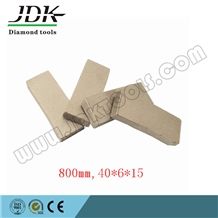 JDK 800mm Diamond Saw Blade and Segment For Yemen Sandstone Marble