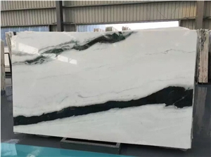 Modern Indoor Designs Polished Panda White Marble Floor Wall Tiles