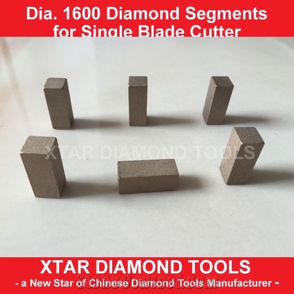 1600mm diamond segments for marble block