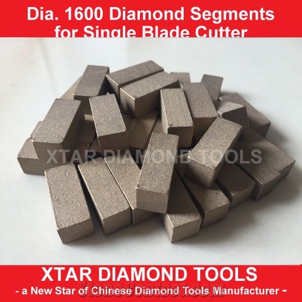 1600mm diamond segments for marble block