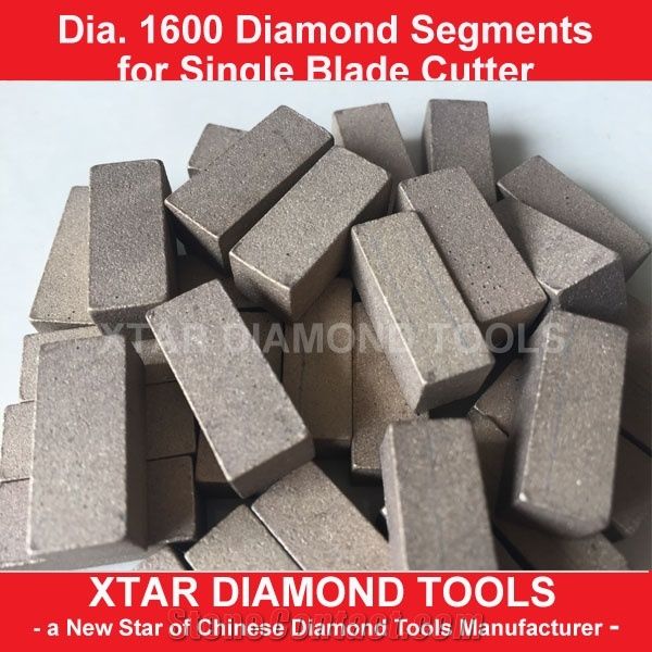 1600mm diamond segments for marble block