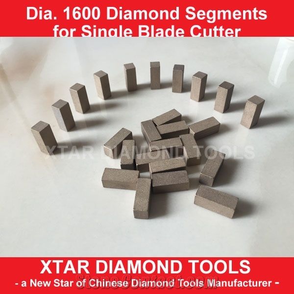 1600mm marble block cutting segments