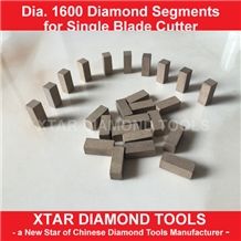 1600mm marble block cutting segments