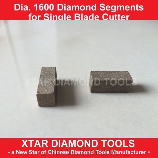 1600mm marble block cutting segments