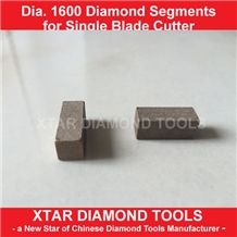 1600mm marble block cutting segments