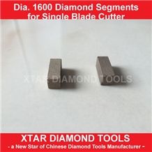 1600mm marble block cutting segments