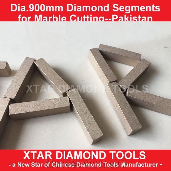 High Quality 900mm Marble Saw Blade Segments with High Thickess