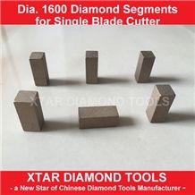 Marble block cutting diamond segments 1600mm 