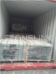 G654 China Dark Grey Granite Cobble Stone& Cube Stones,& Pavers, Nero Impala Granite Paving Sets