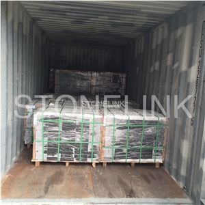 G654 China Dark Grey Granite Cobble Stone& Cube Stones,& Pavers, Nero Impala Granite Paving Sets