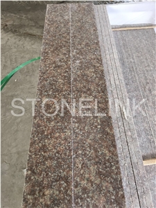 G687 Granite Steps & Riser,Gutian Taohua Hong Stair Treads