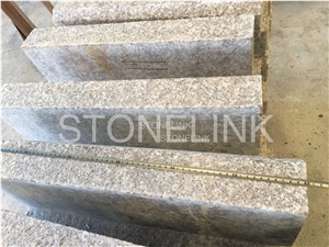 G687 Road Stone, China Peach Red Granite