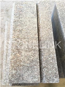 G687 Road Stone, China Peach Red Granite