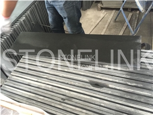 Honed Door Steps, Mongo Black Basalt Staircase, China Pure Black Basalt Stairs Honed Door Steps, Mongo Black Basalt Staircase, China Pure Black Basalt Stairs